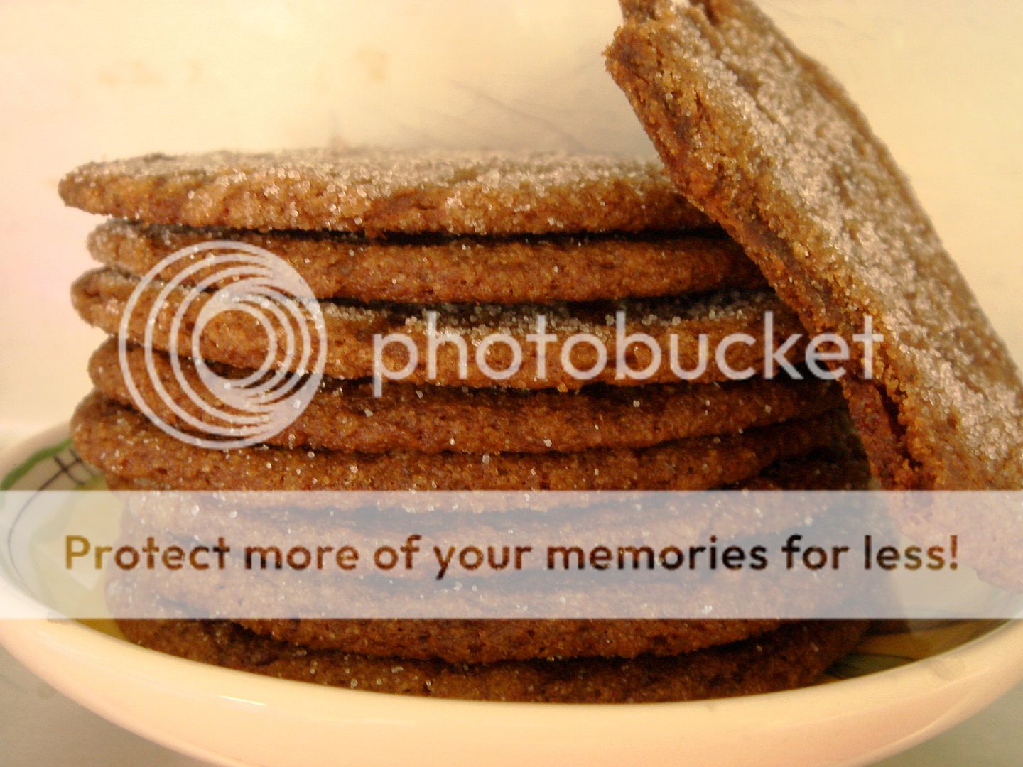 giant ginger cookies