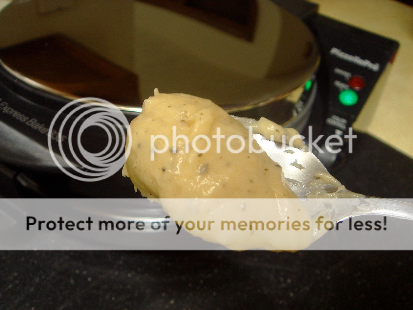 spoonful of dough