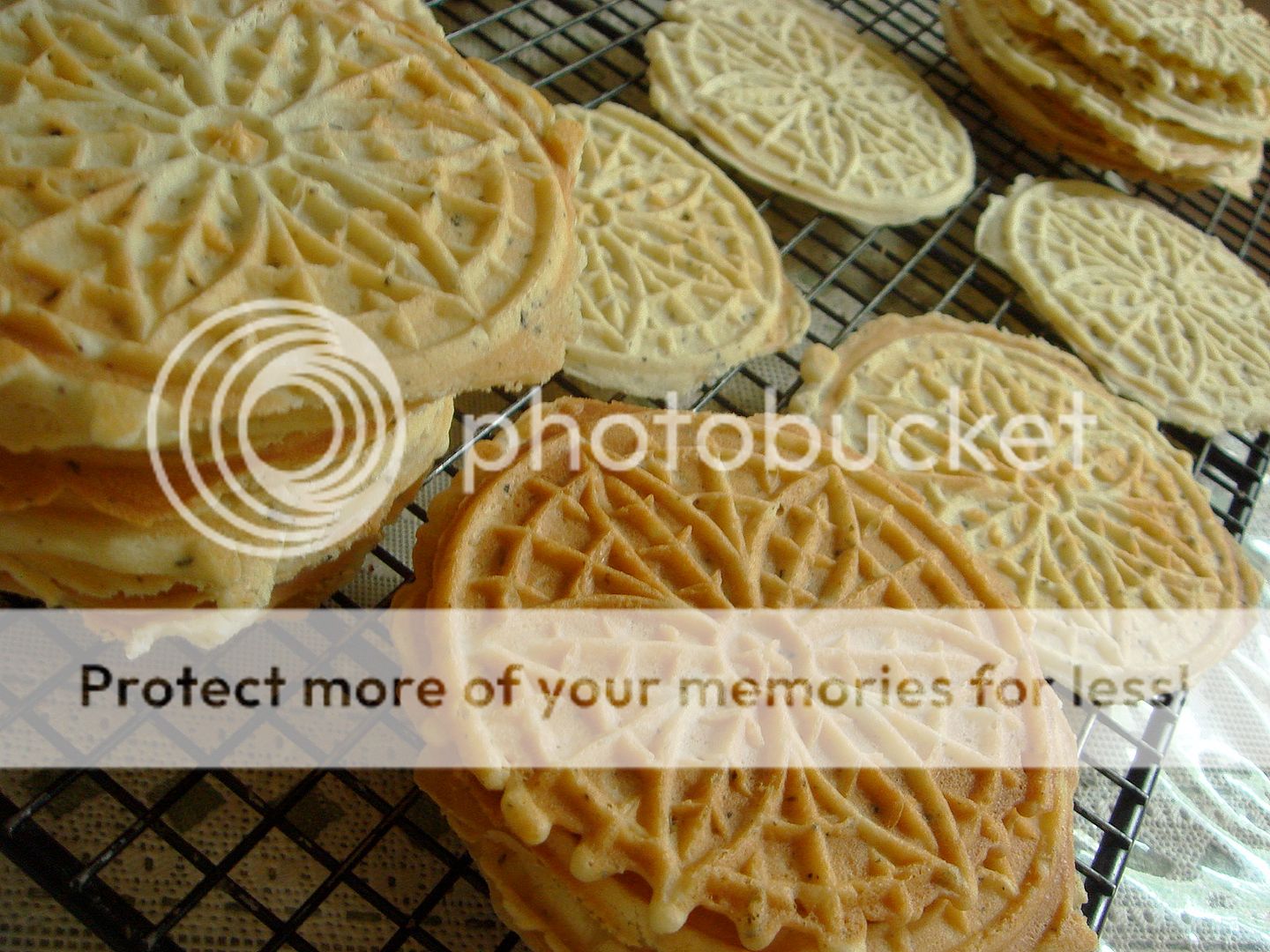 yummy pizzelles