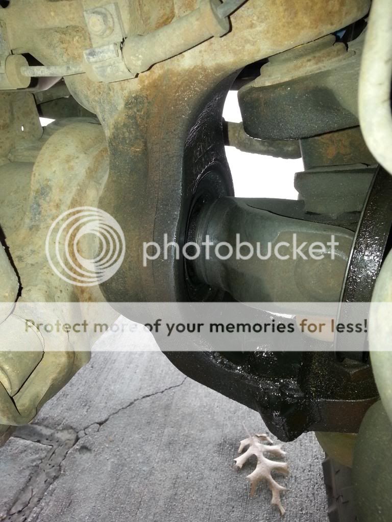 front axle leaking Ford Powerstroke Diesel Forum